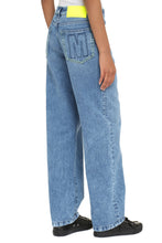 Load image into Gallery viewer, High-waist wide-leg jeans
