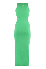 Load image into Gallery viewer, Cotton midi sheat-dress
