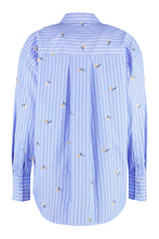 Load image into Gallery viewer, Striped poplin shirt

