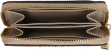 Load image into Gallery viewer, Jet Set metallic leather wallet
