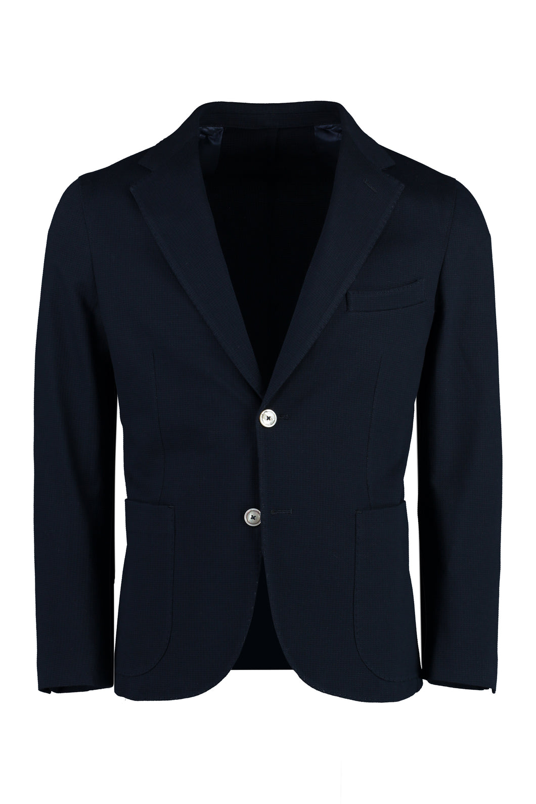 Single-breasted two-button blazer