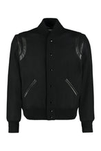 Load image into Gallery viewer, Wool bomber jacket
