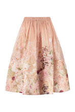 Load image into Gallery viewer, Dancer silk-linen blend skirt
