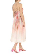 Load image into Gallery viewer, Dancer linen and silk dress
