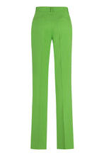 Load image into Gallery viewer, Flared viscose trousers
