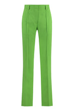 Load image into Gallery viewer, Flared viscose trousers
