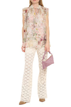 Load image into Gallery viewer, Dancer printed georgette blouse
