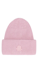 Load image into Gallery viewer, Knitted wool beanie hat
