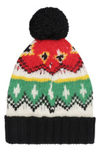 Load image into Gallery viewer, Knitted wool hat with pom-pom
