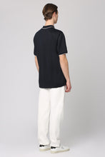 Load image into Gallery viewer, Short sleeve cotton blend polo shirt
