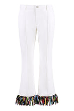 Load image into Gallery viewer, Cropped flared trousers
