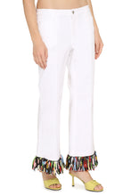 Load image into Gallery viewer, Cropped flared trousers
