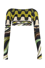 Load image into Gallery viewer, Long sleeve crop top
