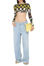 Load image into Gallery viewer, Long sleeve crop top
