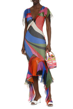 Load image into Gallery viewer, Printed silk dress
