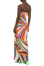 Load image into Gallery viewer, Printed silk long dress
