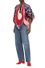 Load image into Gallery viewer, Printed silk blouse
