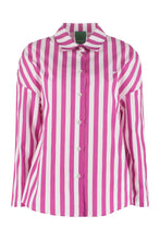 Load image into Gallery viewer, Striped poplin shirt
