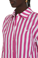 Load image into Gallery viewer, Striped poplin shirt
