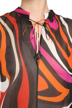 Load image into Gallery viewer, Printed silk blouse
