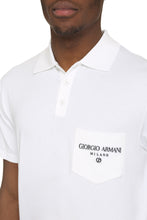 Load image into Gallery viewer, Logo cotton polo shirt
