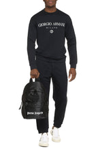 Load image into Gallery viewer, Embroidered logo crew-neck sweatshirt

