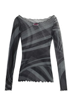 Load image into Gallery viewer, Printed long-sleeve top
