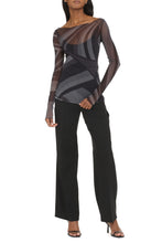 Load image into Gallery viewer, Printed long-sleeve top
