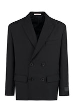 Load image into Gallery viewer, Double-breasted wool blazer

