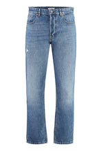 Load image into Gallery viewer, 5-pocket straight-leg jeans
