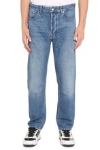 Load image into Gallery viewer, 5-pocket straight-leg jeans
