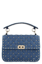 Load image into Gallery viewer, Valentino Garavani - Rockstud Spike denim bag
