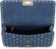 Load image into Gallery viewer, Valentino Garavani - Rockstud Spike denim bag

