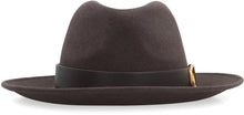 Load image into Gallery viewer, Valentino Garavani - Vlogo Signature fabric fedora
