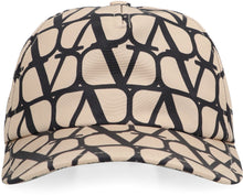 Load image into Gallery viewer, All over logo baseball cap
