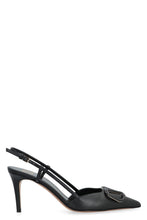 Load image into Gallery viewer, Valentino Garavani - VLogo Signature leather slingback pumps
