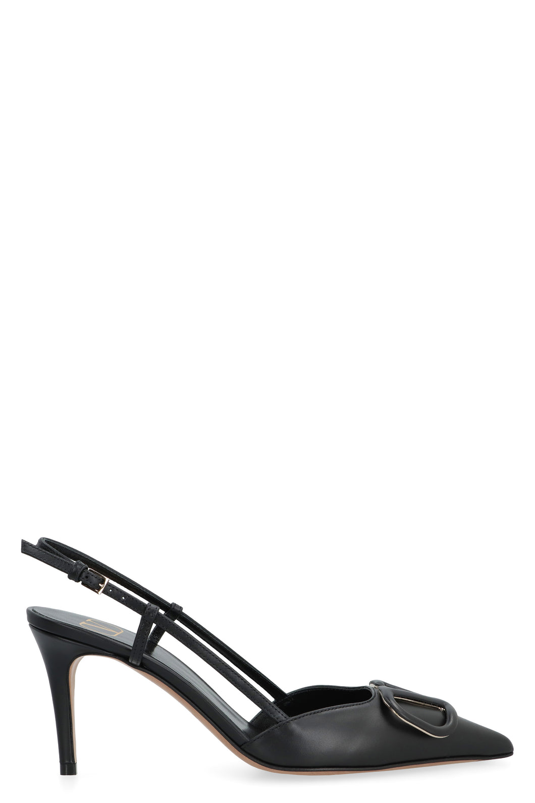 Valentino Garavani - VLogo Signature leather slingback pumps