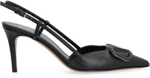 Load image into Gallery viewer, Valentino Garavani - VLogo Signature leather slingback pumps
