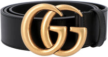 Load image into Gallery viewer, GG buckle leather belt
