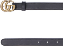 Load image into Gallery viewer, GG buckle leather belt

