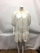 Load image into Gallery viewer, Jude crochet-panel dress
