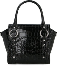 Load image into Gallery viewer, Betty Crocodile print leather handbag
