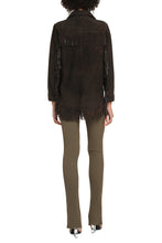 Load image into Gallery viewer, Leather fringed jacket
