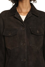 Load image into Gallery viewer, Leather fringed jacket
