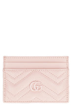 Load image into Gallery viewer, Quilted leather card holder
