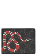 Load image into Gallery viewer, All-over logo print flap-over wallet
