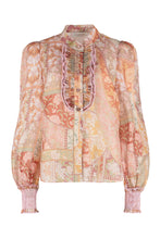 Load image into Gallery viewer, Kaleidoscope ruffled shirt

