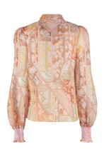 Load image into Gallery viewer, Kaleidoscope ruffled shirt
