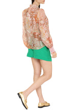Load image into Gallery viewer, Kaleidoscope ruffled shirt
