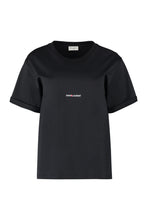 Load image into Gallery viewer, Cotton crew-neck T-shirt
